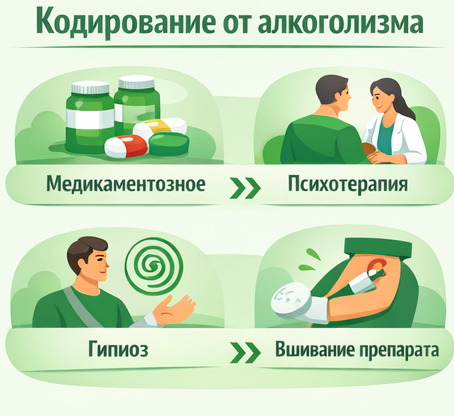 кодирование от алкоголизма в Электроуглях Санати